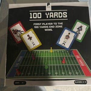 100 yards Football board game brand new never opened.
